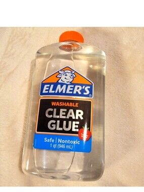 Elmer's Washable Clear Glue - Clear with Orange Cap